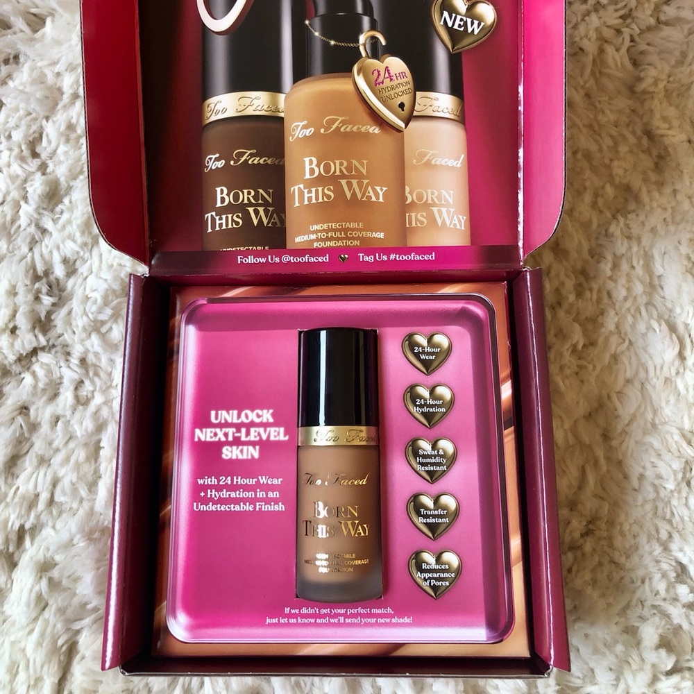 NEW!!* Too Faced “Born This Way” Foundation: Caramel (1 oz/ 30 mL)